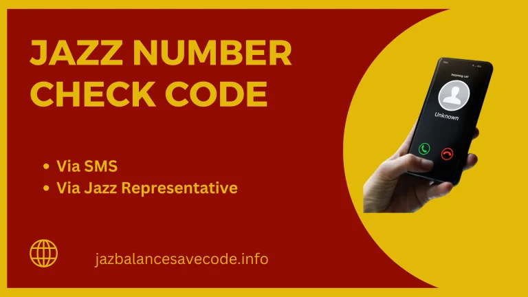 Jazz Number Check Code_ How can easily find Jazz number