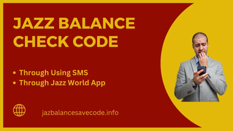 How to Check Jazz Balance or Jazz Balance Check Code