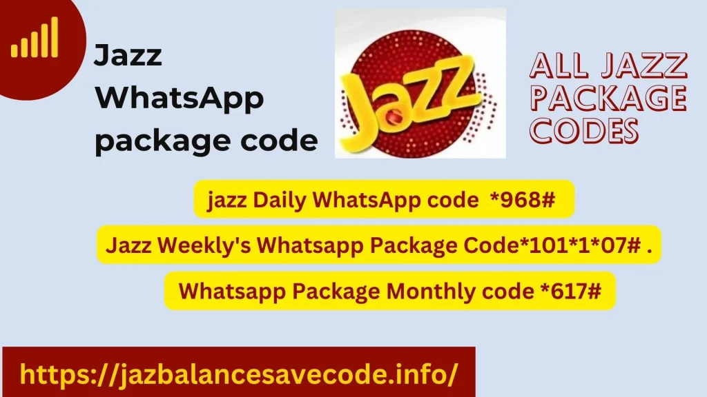 Jazz WhatsApp package code